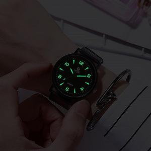 Годинник Generisch Luminous Minimalist Fashion Quartz для жінок, пар synthetic.ua - Фото 1