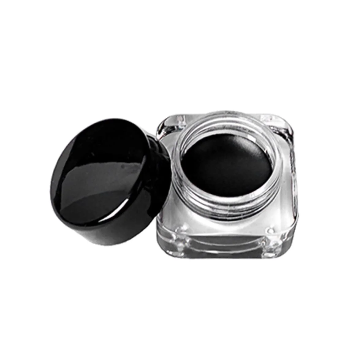 Гелева Підводка для очей, Permanent, у баночці, чорний, 5 г, фото №5