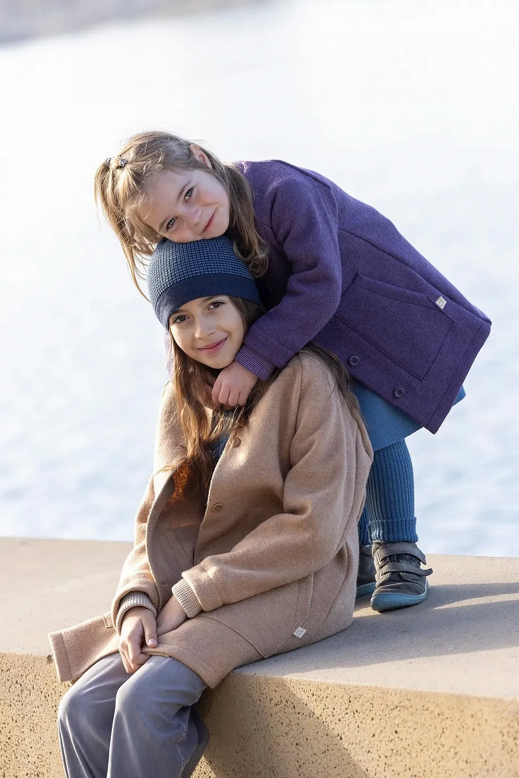 Дитяче пальто Disana з валяної 100% органічної мериносової вовни, фото №5