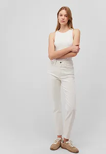 Женские джинсовые штаны MAVI STACY Off White Spring Str - S - Фото 1