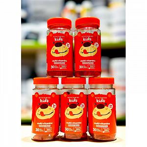 Мультивитамины для детей MyProtein Multivitamin Kids 30 Gummies Strawberry synthetic.ua - Фото 1