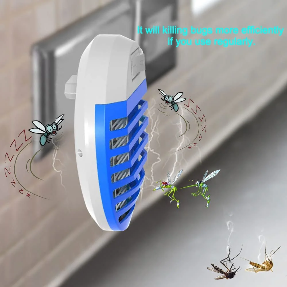 Ловушка для комаров UV blue light Socket Effective, фото №4