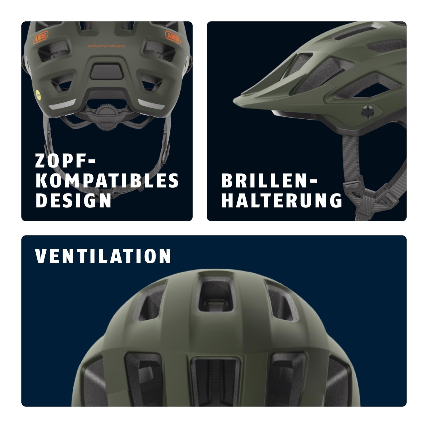 Шлем ABUS Moventor 2.0 MIPS серый, фото №5