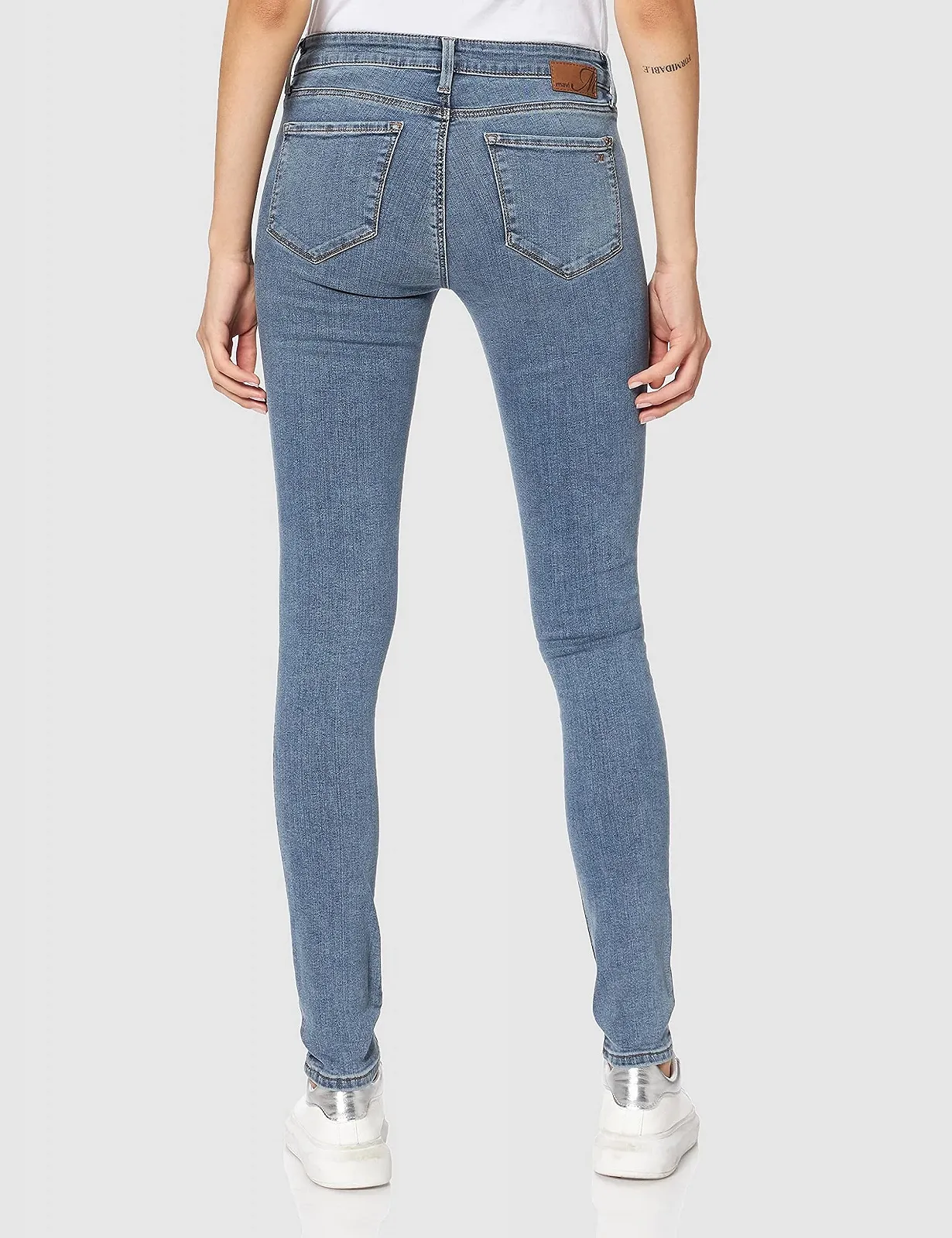 Женские джинсовые штаны MAVI ADRIANA Blue Green Nolita Str - 25, фото №3 Женские джинсовые штаны MAVI ADRIANA Blue Green Nolita Str - 25, фото №3