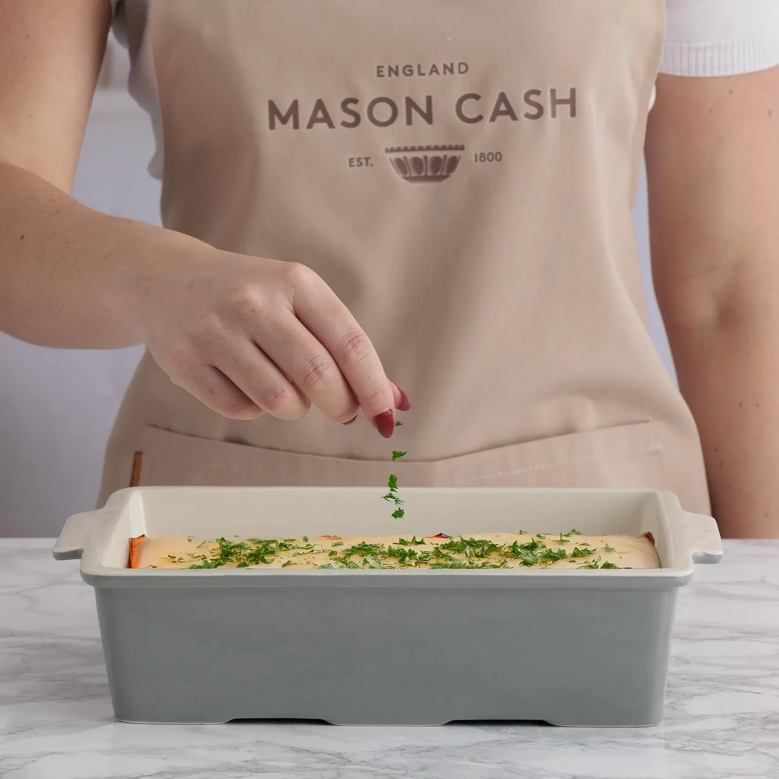 Форма для лазаньи Mason Cash 2008.237 керамическая, фото №2