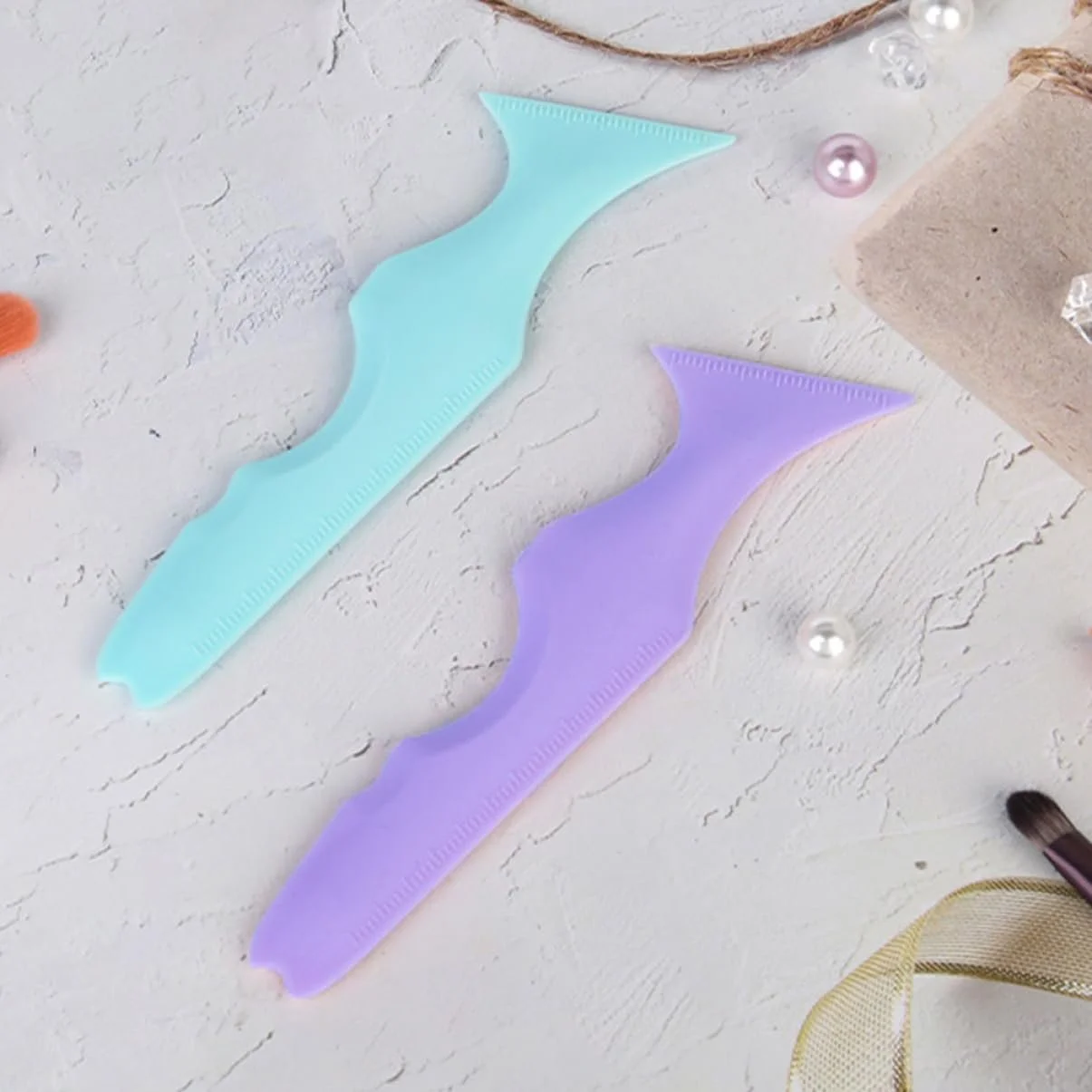 Инструмент для подводки глаз FRCOLOR Силиконовый трафарет для подводки глаз, фото №4