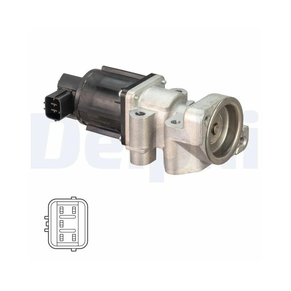 Клапан EGR DELPHI EG10524-12B1 для OPEL VAUXHALL, фото №1