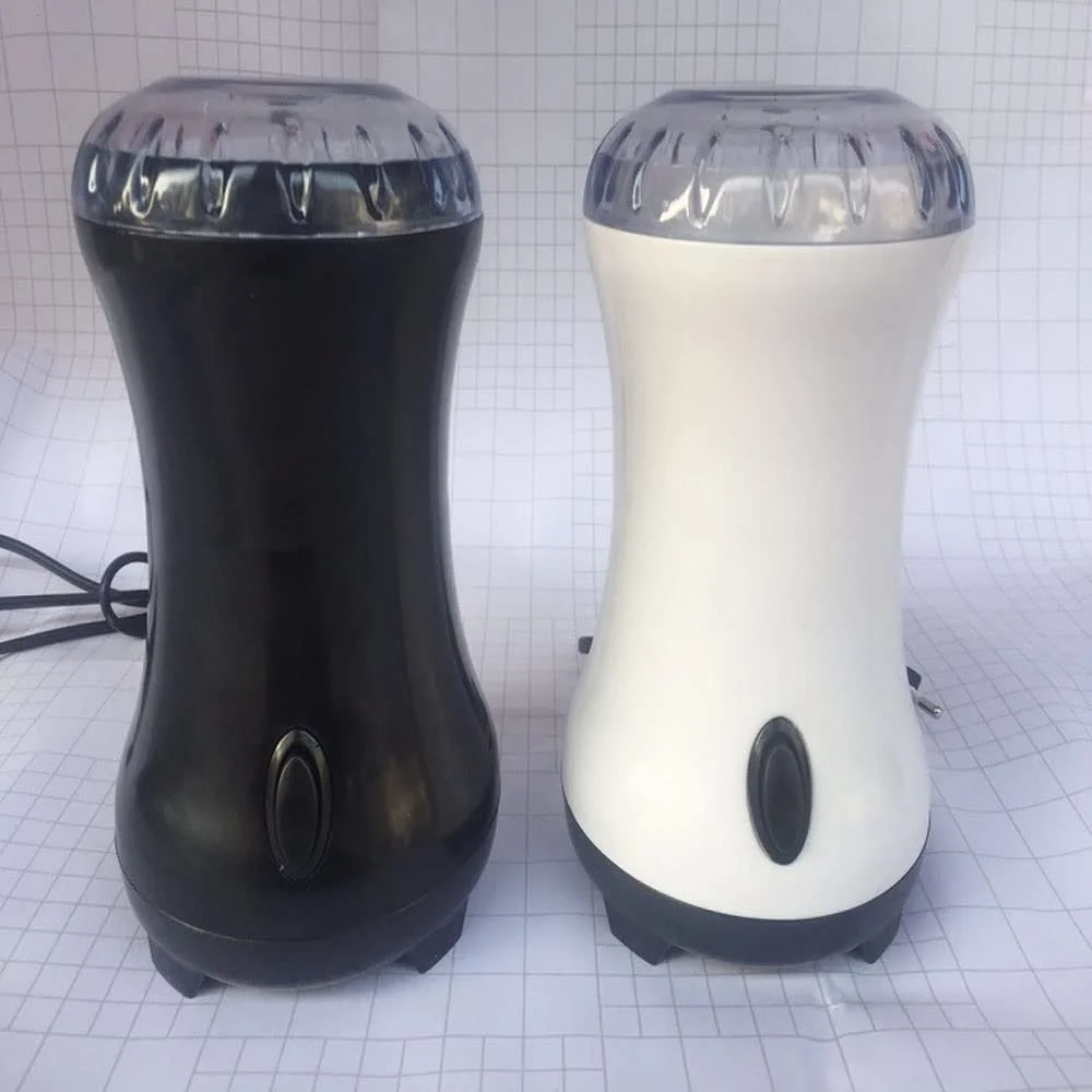 Электрическая кофемолка портативная, Mini Spices Herb Mill, для орехов трав бобов перца, черная, фото №6