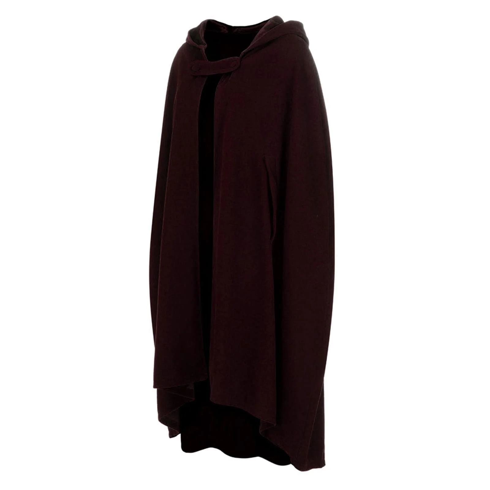 Пальто з капюшоном TURWXGSO Довге, фото №6