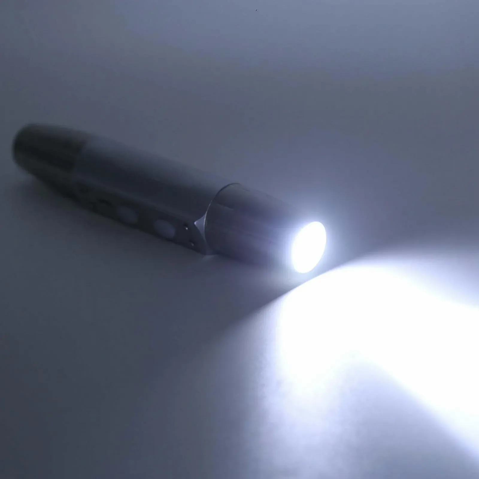 Ультрафіолетовий ліхтар LED USB акумуляторний ідентифікація ювелірних виробів нічний пошук детектор грошей подвійний кінець 6 світлодіодів, фото №9