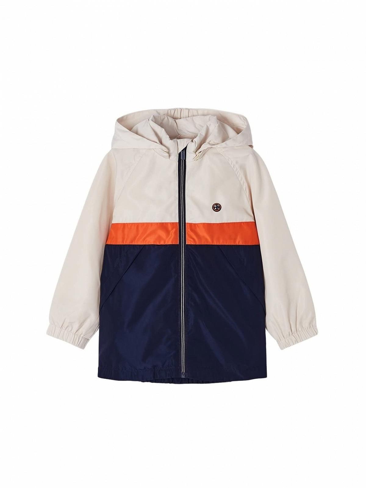 Ветровка Mayoral Комбинированная для мальчиков, грейпфрут, фото №1