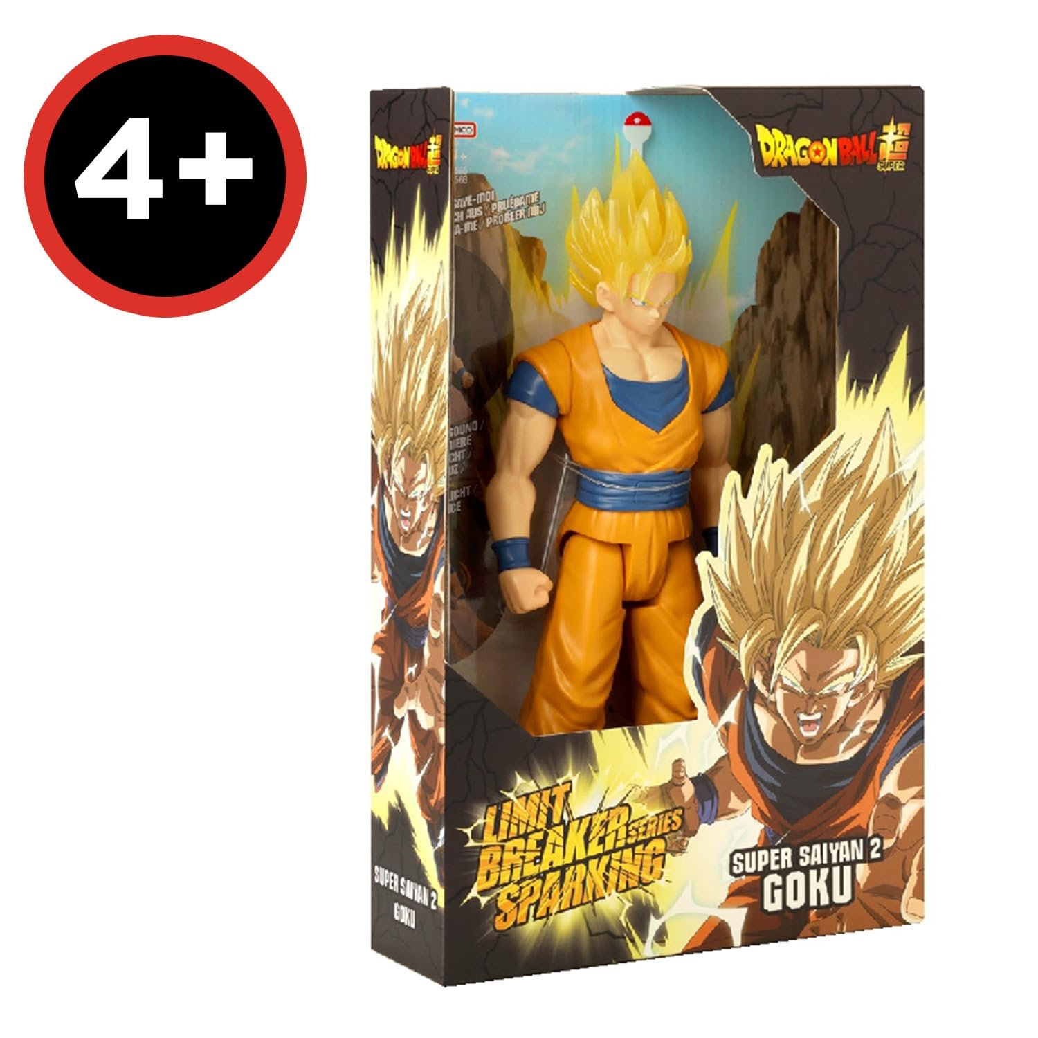 Фигурка Bandai Dragon Ball Super Super Saiyan 2 Goku Light and Sound Sparking, 30 см, фото №7