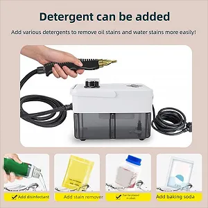 Пароочисник HEEPDD 1950 Вт 3 бар 1.68 л synthetic.ua - Фото 1