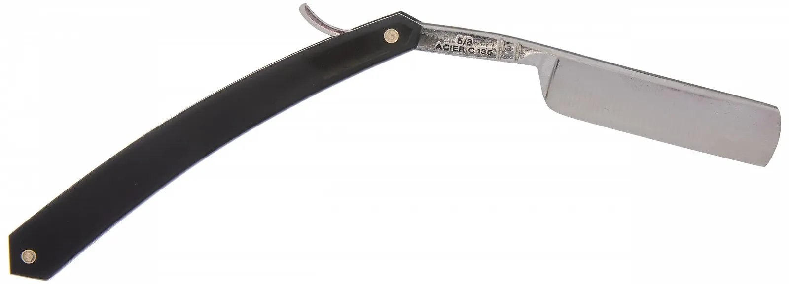 Опасная бритва Thiers Issard Le Dandy 5/8" Full Hollow Black, фото №2 Опасная бритва Thiers Issard Le Dandy 5/8" Full Hollow Black, фото №2