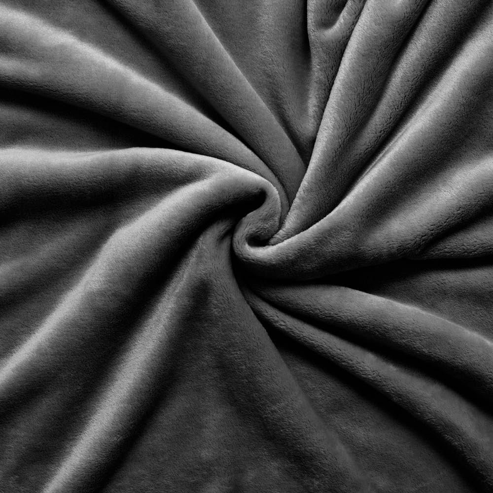 Одеяло ESTELLA Polar Fleece Anthracite Пушистая Микрофибра Фланель 150 x 200 см, фото №3 Одеяло ESTELLA Polar Fleece Anthracite Пушистая Микрофибра Фланель 150 x 200 см, фото №3