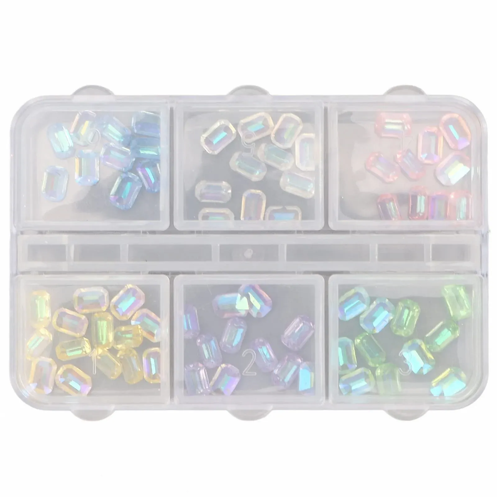 3D блискітки для нігтів Стрази, прикраси, блискучі, фото №2