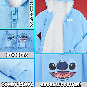 Худи Disney Stitch для девочек-подростков 6-14 лет synthetic.ua - Фото 1