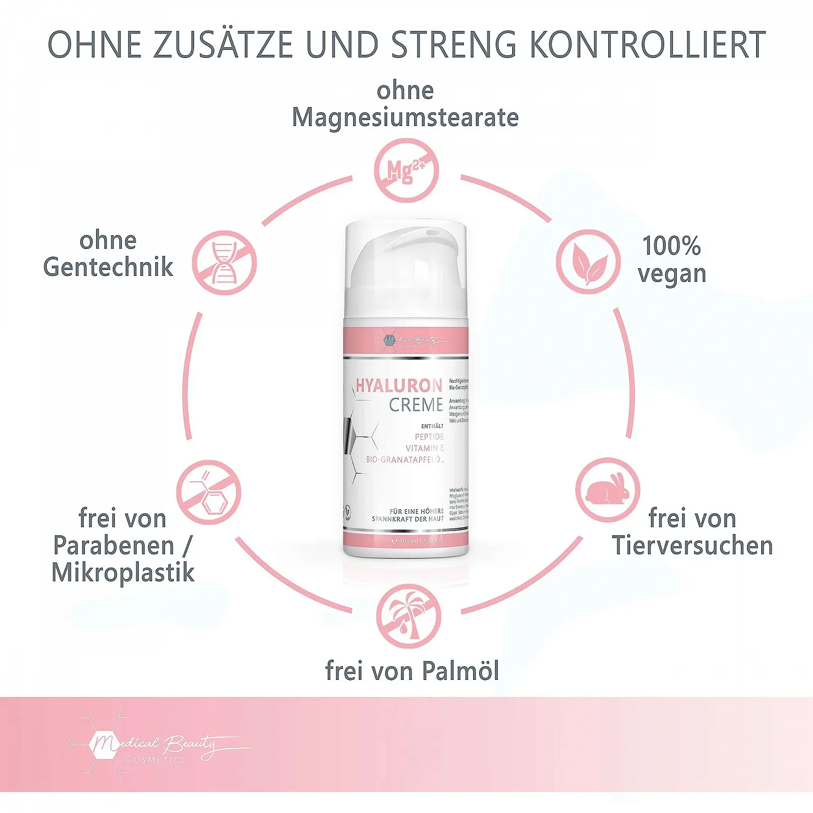 Гіалуроновий крем Vegan Anti-ageing З 3 видами гіалуронової кислоти та пептидами 50 мл, фото №4 Гіалуроновий крем Vegan Anti-ageing З 3 видами гіалуронової кислоти та пептидами 50 мл, фото №4