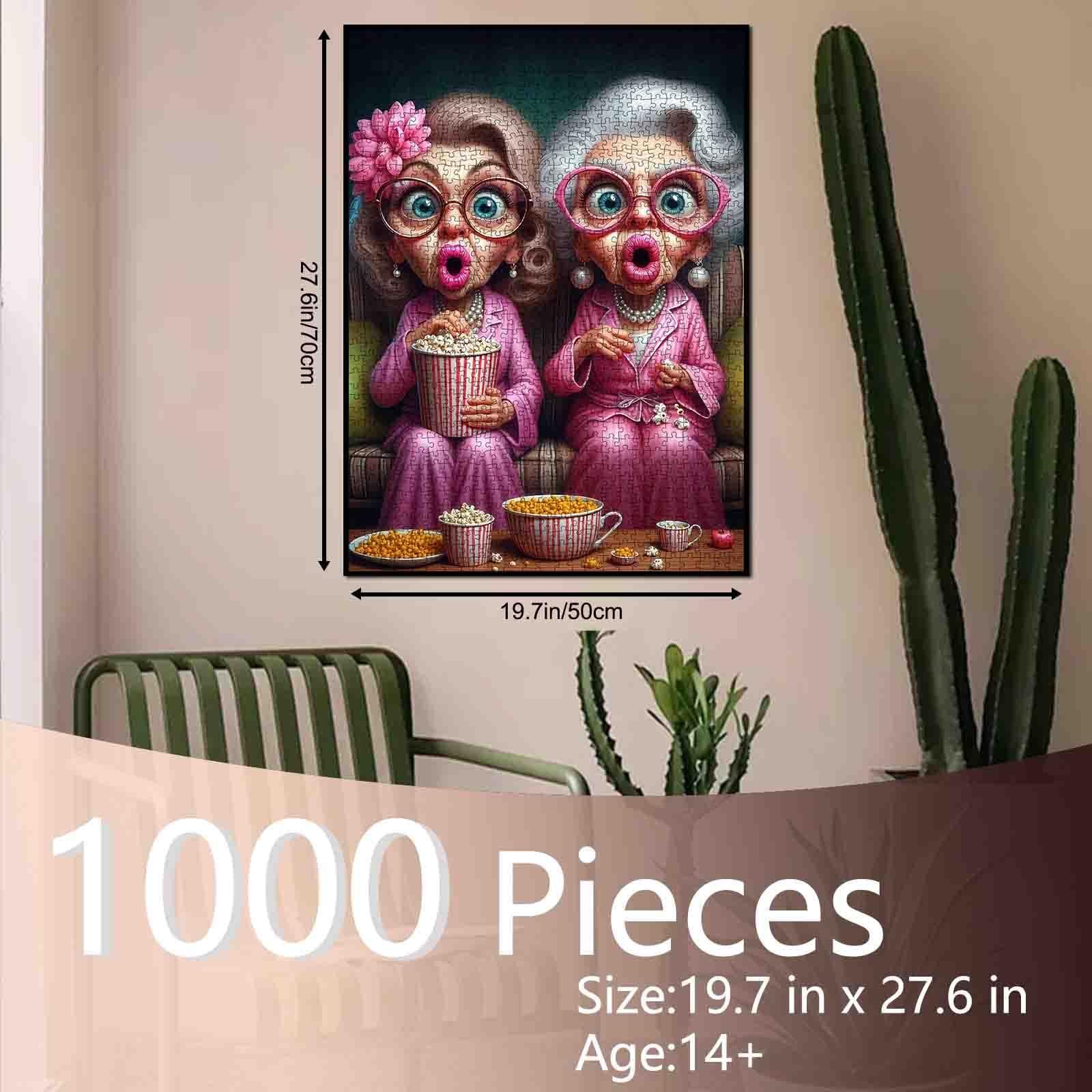 Пазл Movie Night Grandma 1000 деталей 68.6 x 50.8 см, фото №1