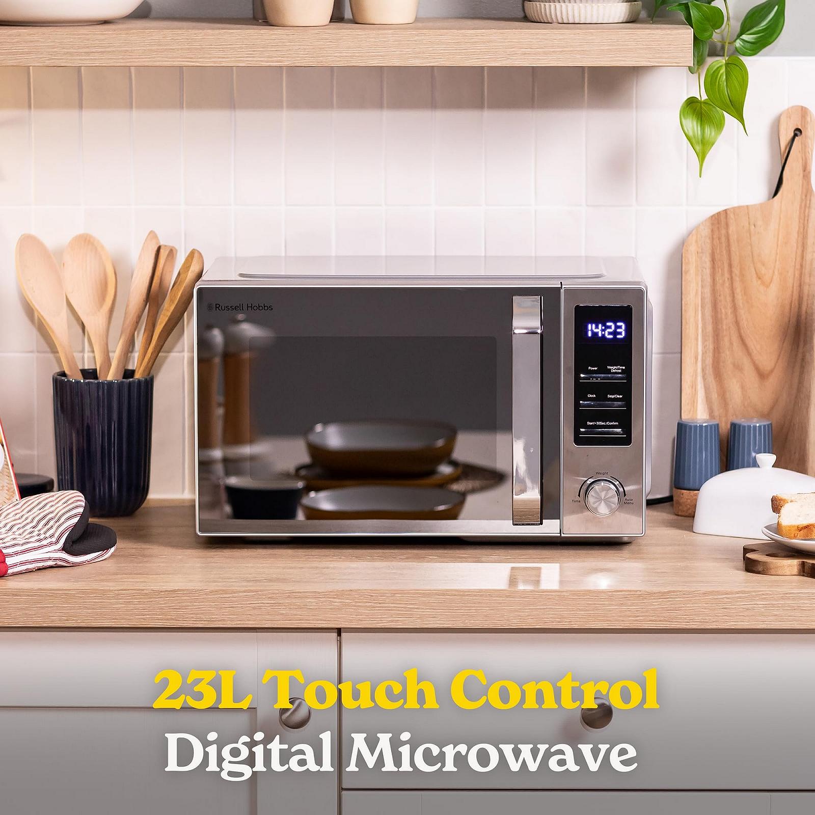 Микроволновая печь Russell Hobbs RHM2372SS 23 л 900 Вт Нержавеющая сталь, фото №4 Микроволновая печь Russell Hobbs RHM2372SS 23 л 900 Вт Нержавеющая сталь, фото №4
