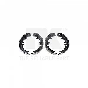 Комплект тормозных колодок стояночного тормоза NK 2745644 для MITSUBISHI TOYOTA LEXUS - Фото 1
