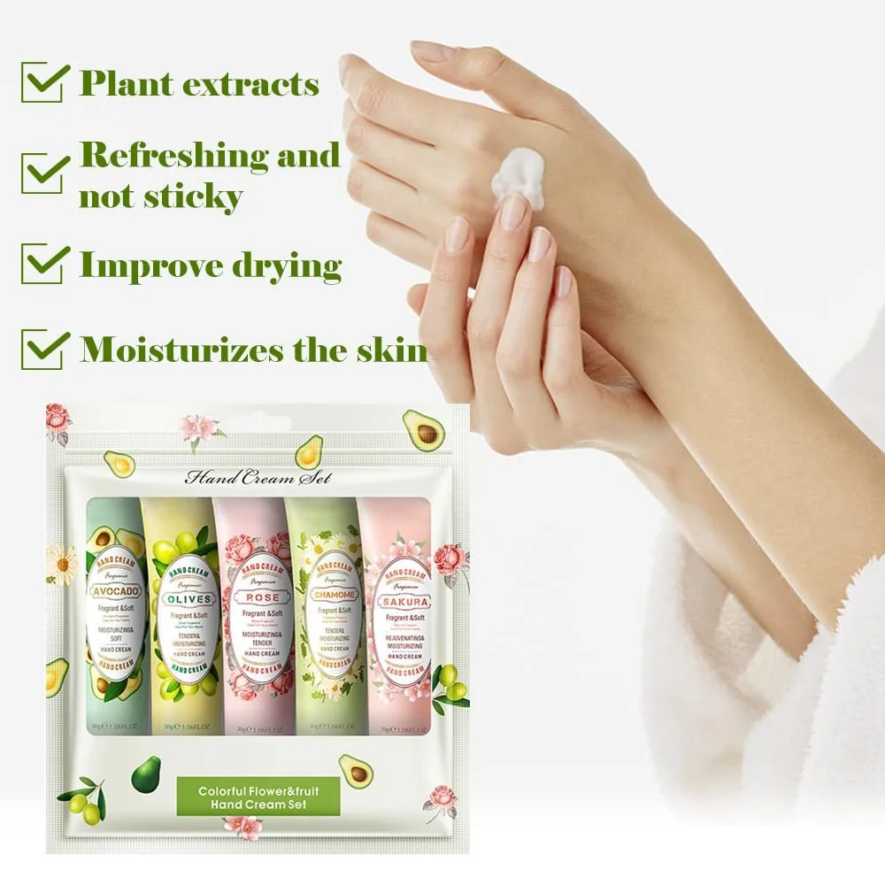 Крем для рук Набір Міні-кремів для рук 5 штук, фото №3 Крем для рук Набір Міні-кремів для рук 5 штук, фото №3