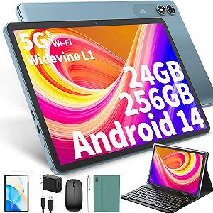 Планшет 10.1" JJGJ T901 6+18/256Gb 8 ядер Android 14 8000 mAh Blue - Фото 1