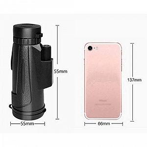 Монокулярна труба Spacmirrors Monokular-Teleskop Dual-Fokus Водонепроникний synthetic.ua - Фото 1