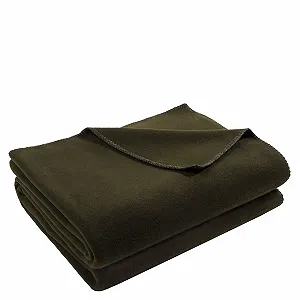 Покривало Флісове Zoeppritz Since 1828 М'яке Флісове Покривало з Вязаним Краєм Пухнасте 160 x 200 см - Фото 1