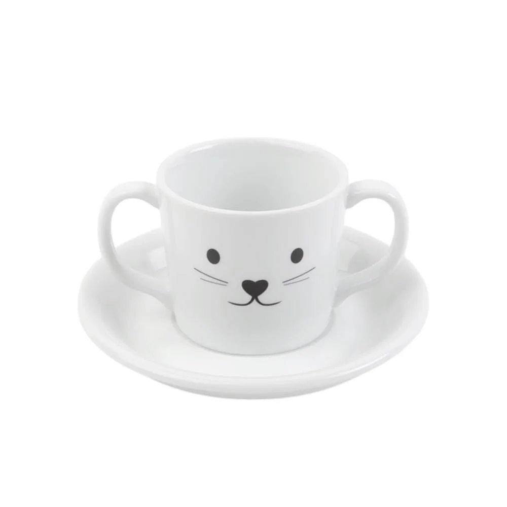 Детский набор для какао Holst Porzellan KID 004 UTA Mausi Bear, 2 предмета, фарфор, белый, фото №8 Детский набор для какао Holst Porzellan KID 004 UTA Mausi Bear, 2 предмета, фарфор, белый, фото №8