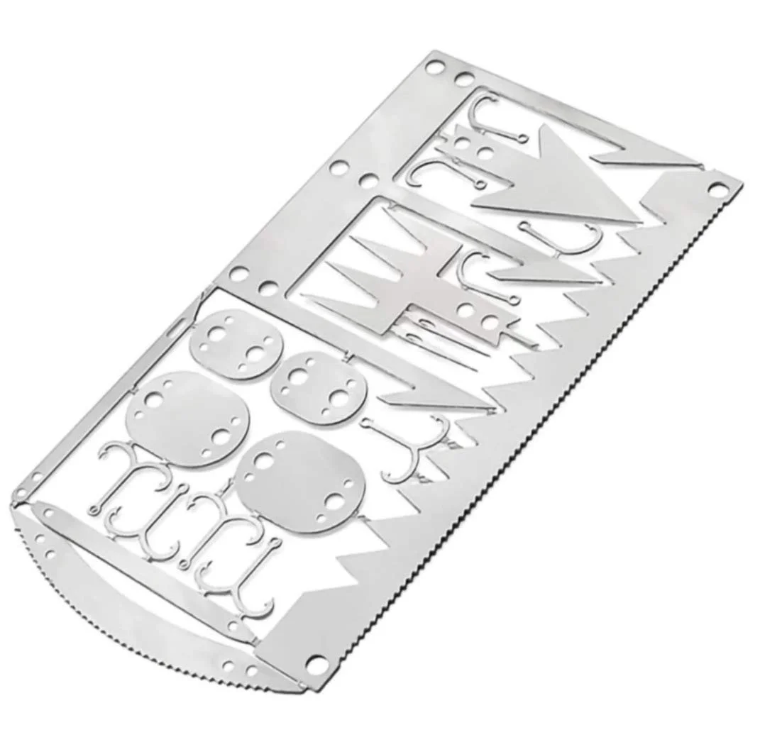 Набір для виживання Мультитул 22 в 1 для кемпінгу/бушкрафту/походів/полювання/пригод на відкритому повітрі (риболовля), фото №1