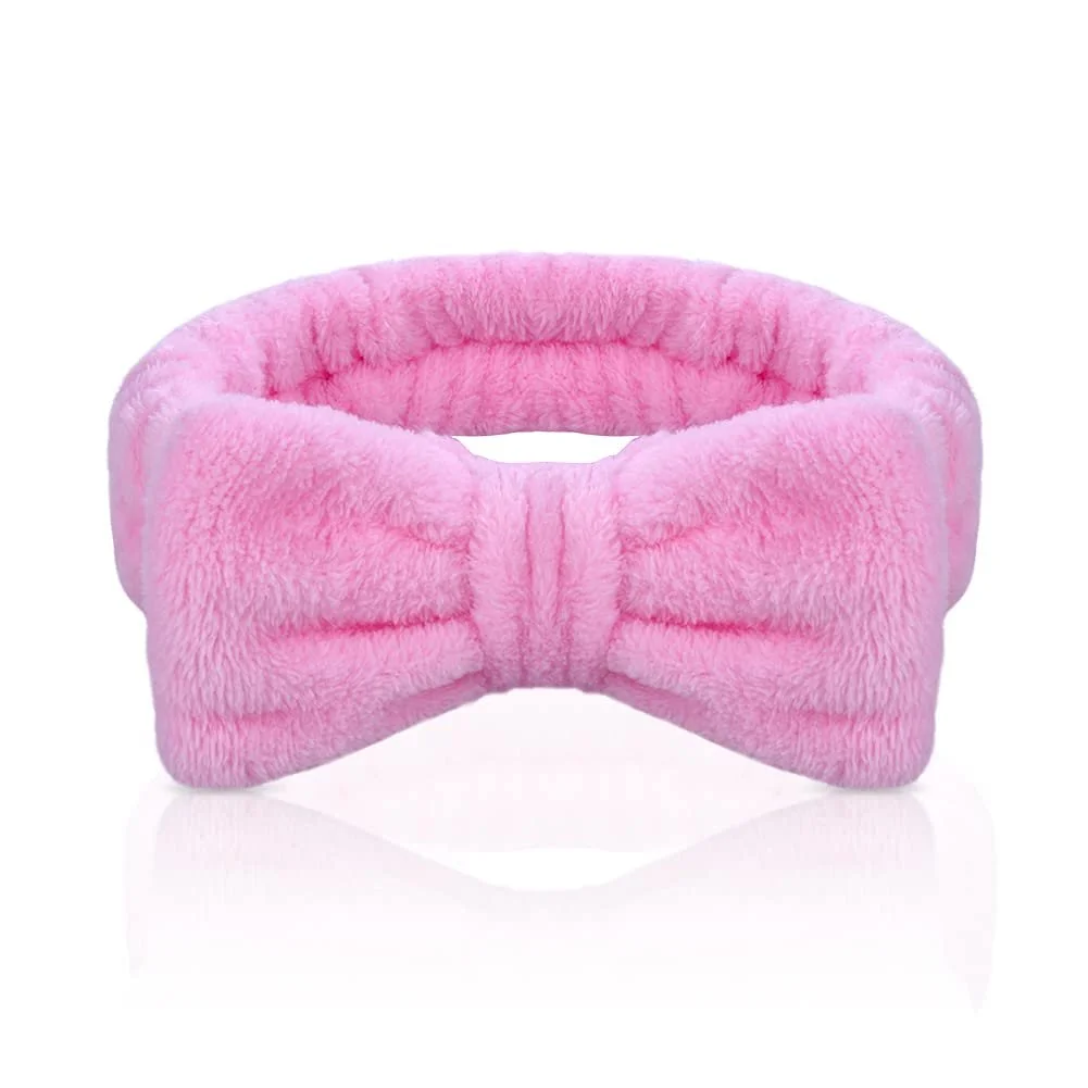 Повязка на голову Aomig Spa Bowknot, эластичная, фото №1 Повязка на голову Aomig Spa Bowknot, эластичная, фото №1