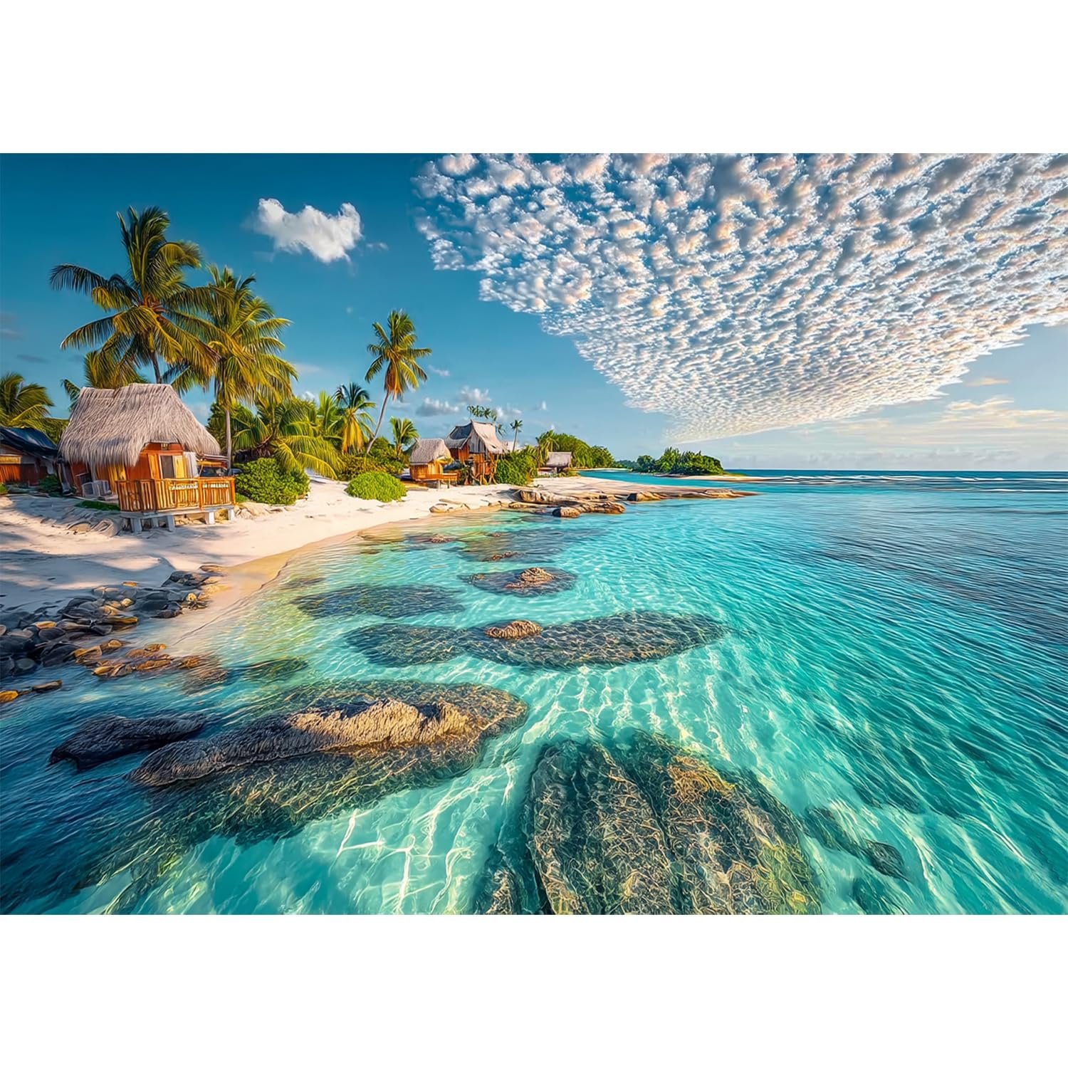 Пазл Summer Beach Breeze 1000 деталей 70 x 50 см для дорослих складний, фото №1