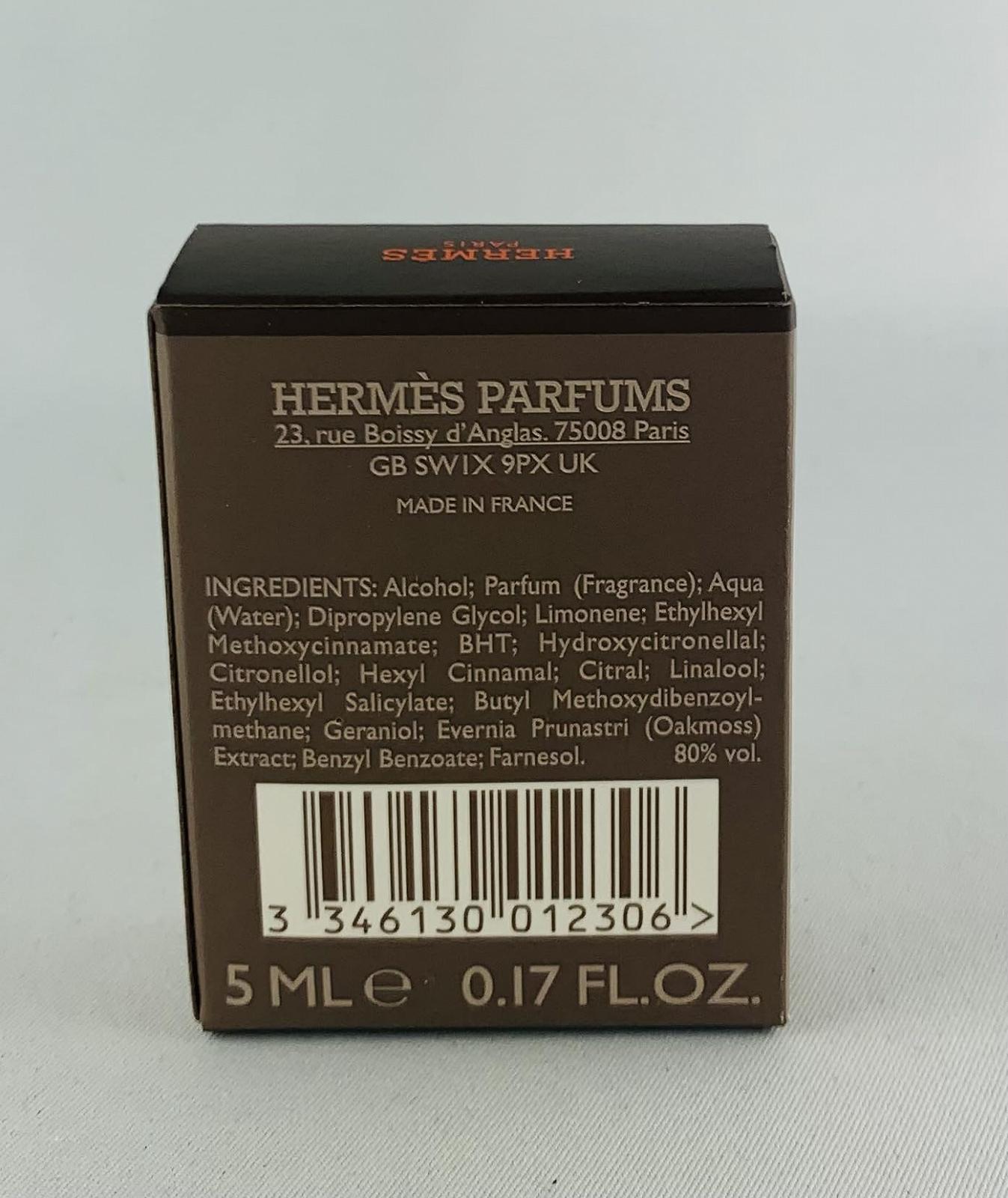 Eau de Parfum Hermes Terre D' Eau Givree мужской 5 мл, фото №2