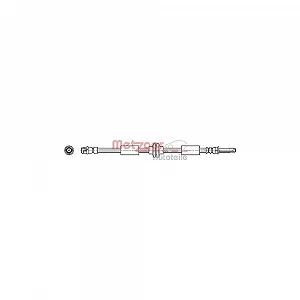 Тормозной шланг METZGER 4110362 GREENPARTS VW передний мост слева - Фото 1