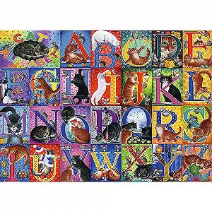 Пазл Trefl Cat Alphabet 500 елементів ціна на synthetic.ua - Фото 1 Пазл Trefl Cat Alphabet 500 елементів synthetic.ua - Фото 1