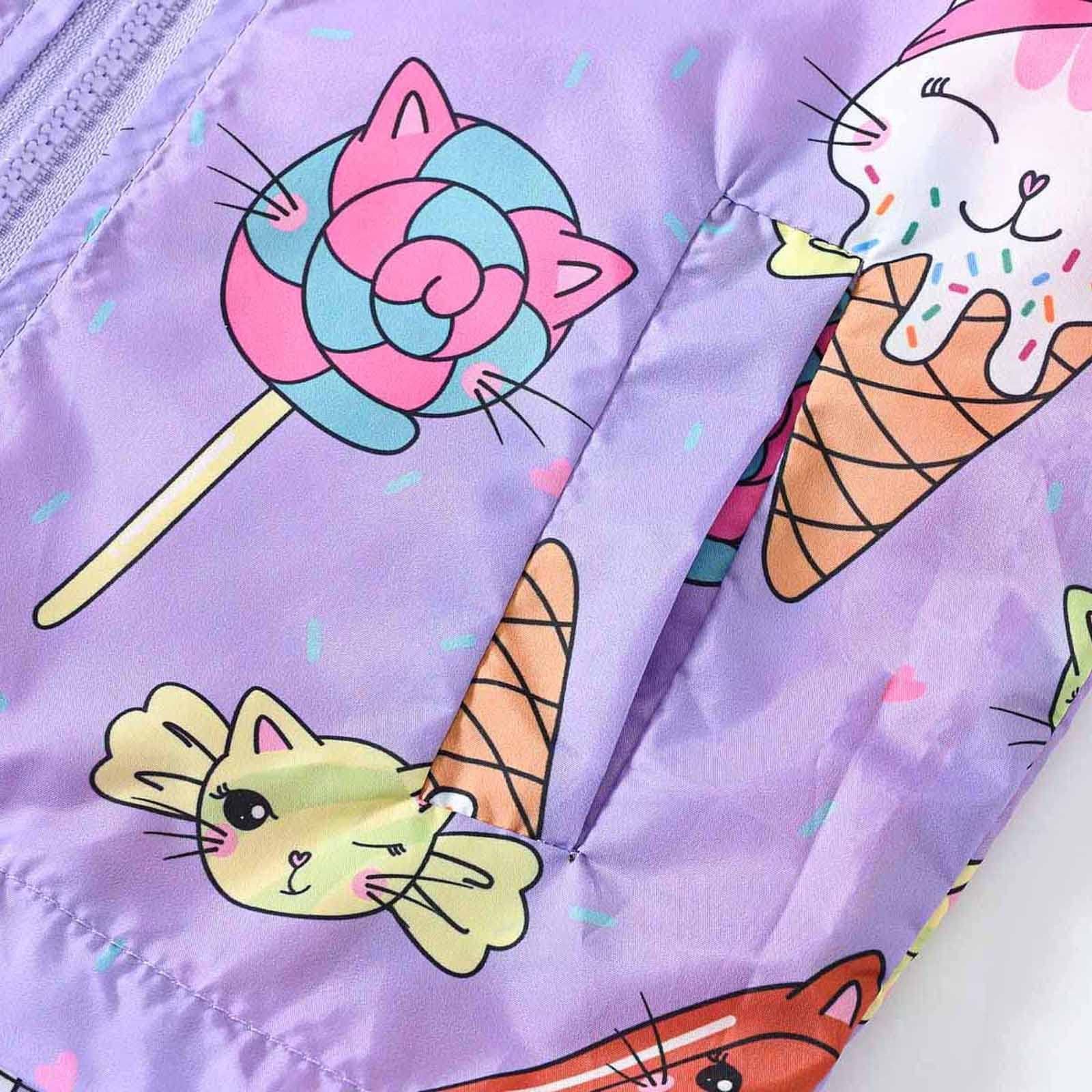 Куртка з капюшоном AYSDSKI Дитяча вітровка з капюшоном, фото №4 Куртка з капюшоном AYSDSKI Дитяча вітровка з капюшоном, фото №4