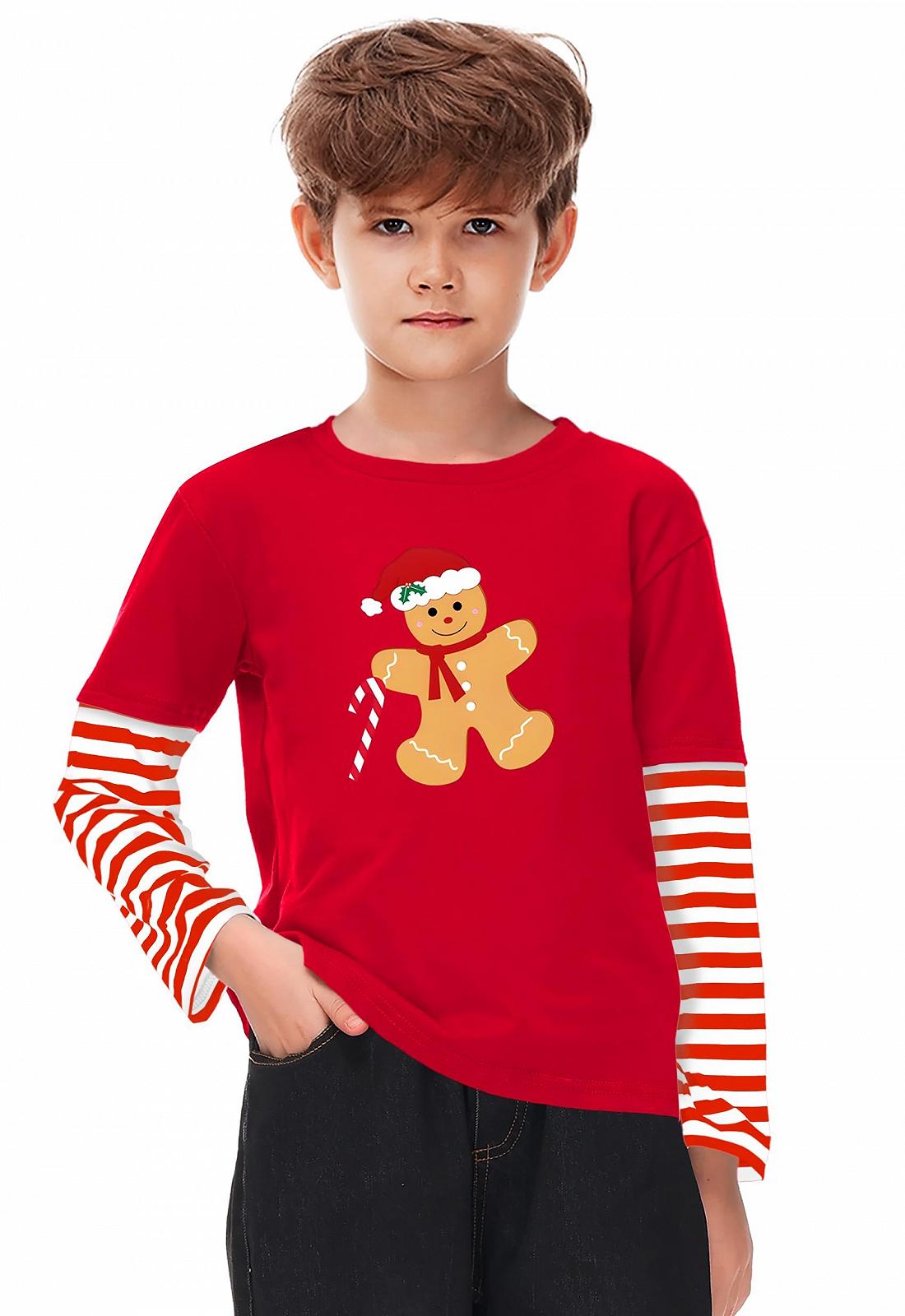 Різдвяна кофта Arankhiger Unisex для дітей з довгими рукавами, фото №4