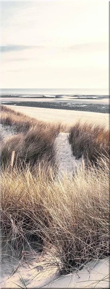 Картина на склі artissimo Sands II AG1893A Пляж і море 30 x 80 см Портрет, фото №1 Картина на склі artissimo Sands II AG1893A Пляж і море 30 x 80 см Портрет, фото №1