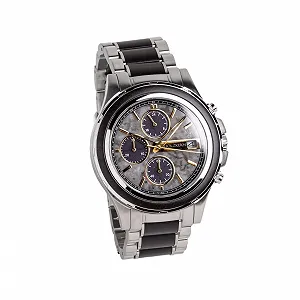 Мужские часы HOLZKERN Солнечный Хронограф Cairo Maple Black/Marble - Фото 1