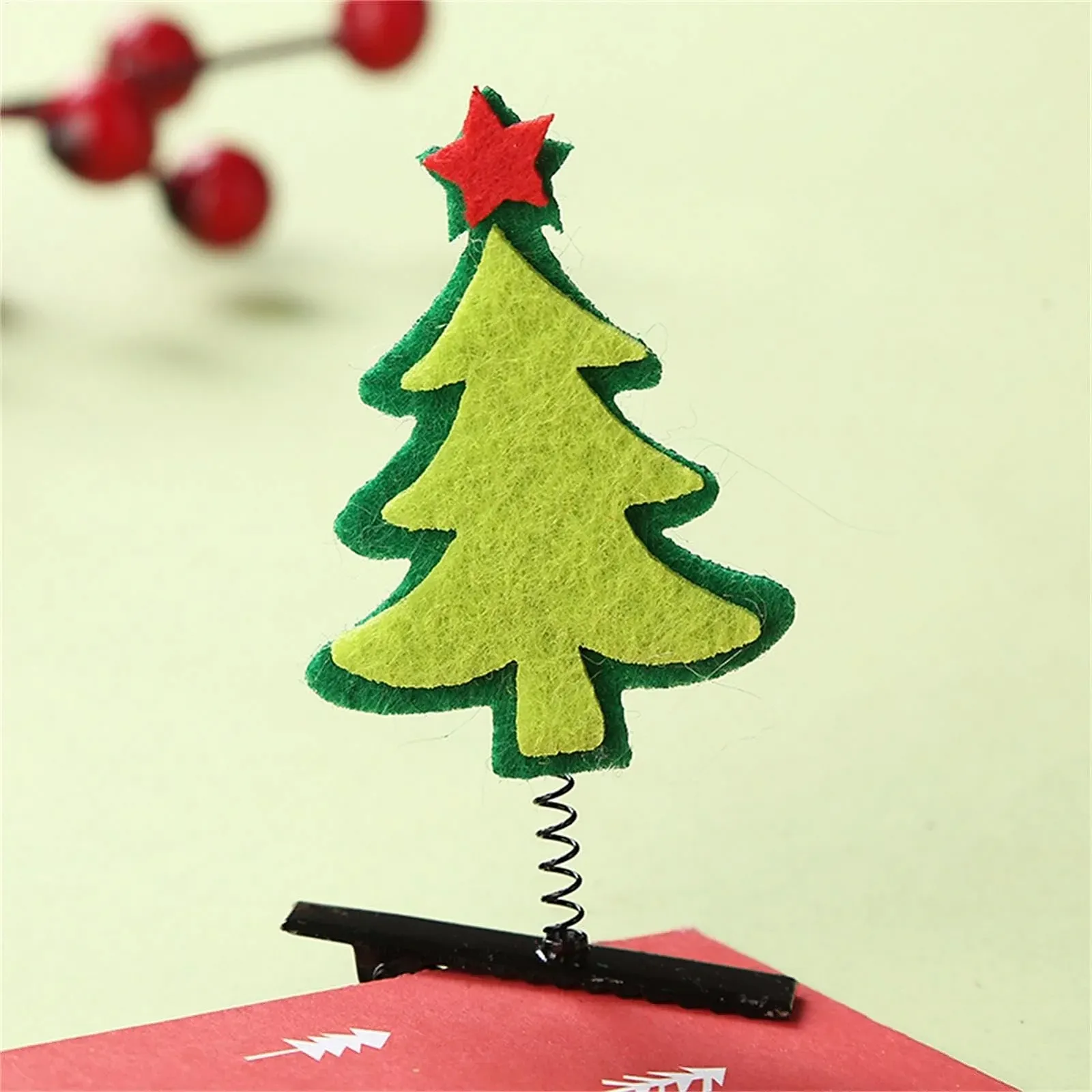 Заколка для волос на Рождество Металл Рождественская тематика, фото №8