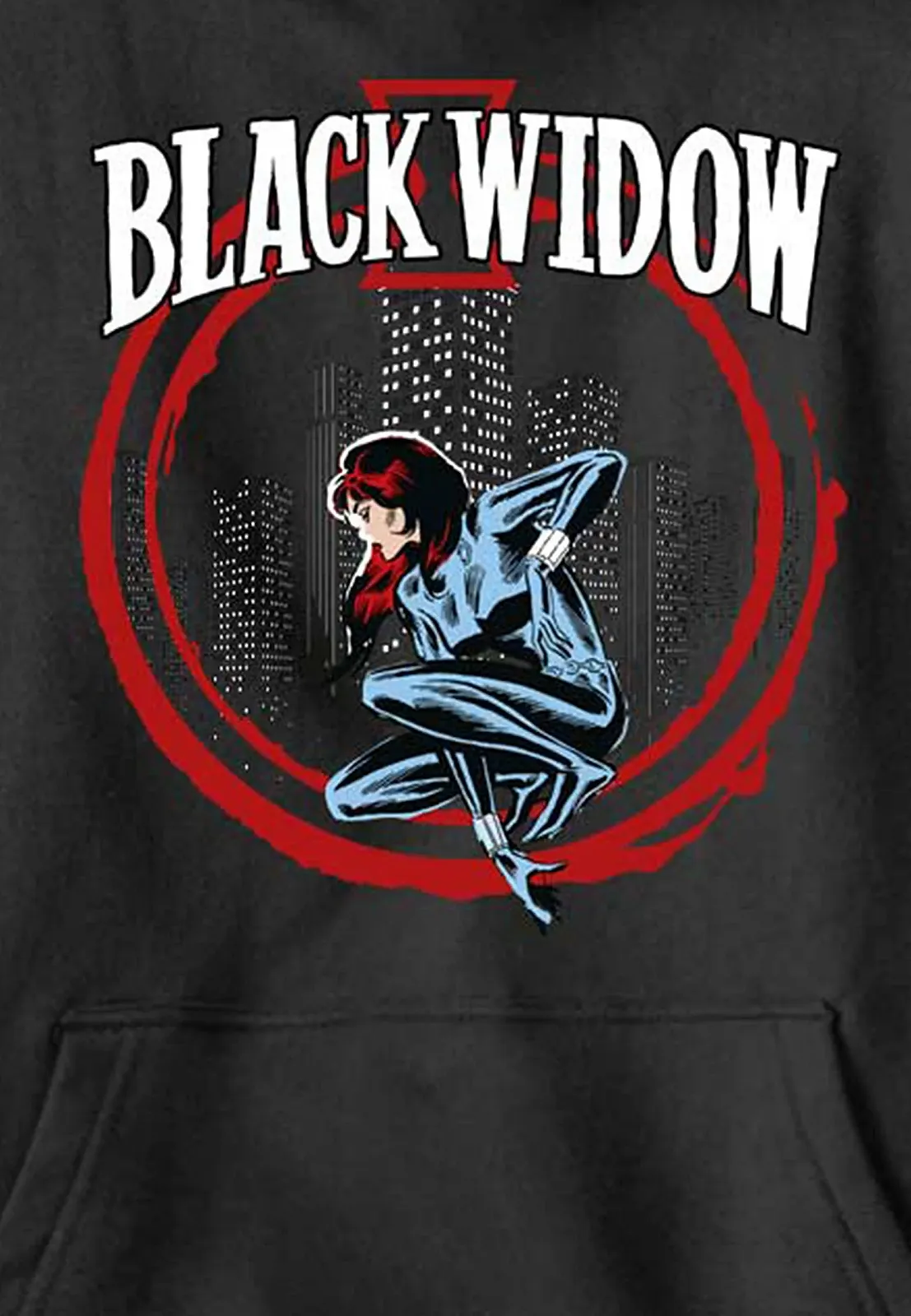 Толстовка Marvel Press Unisex Kinder Widow in Circle (1 шт.), фото №2