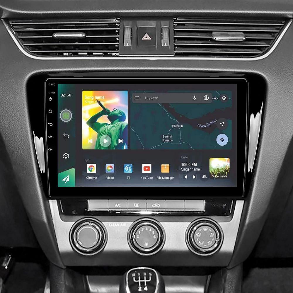 Штатная магнитола Sigma X10232 2+32 Gb Skoda Octavia 3 A7 2013-2018 10, фото №3