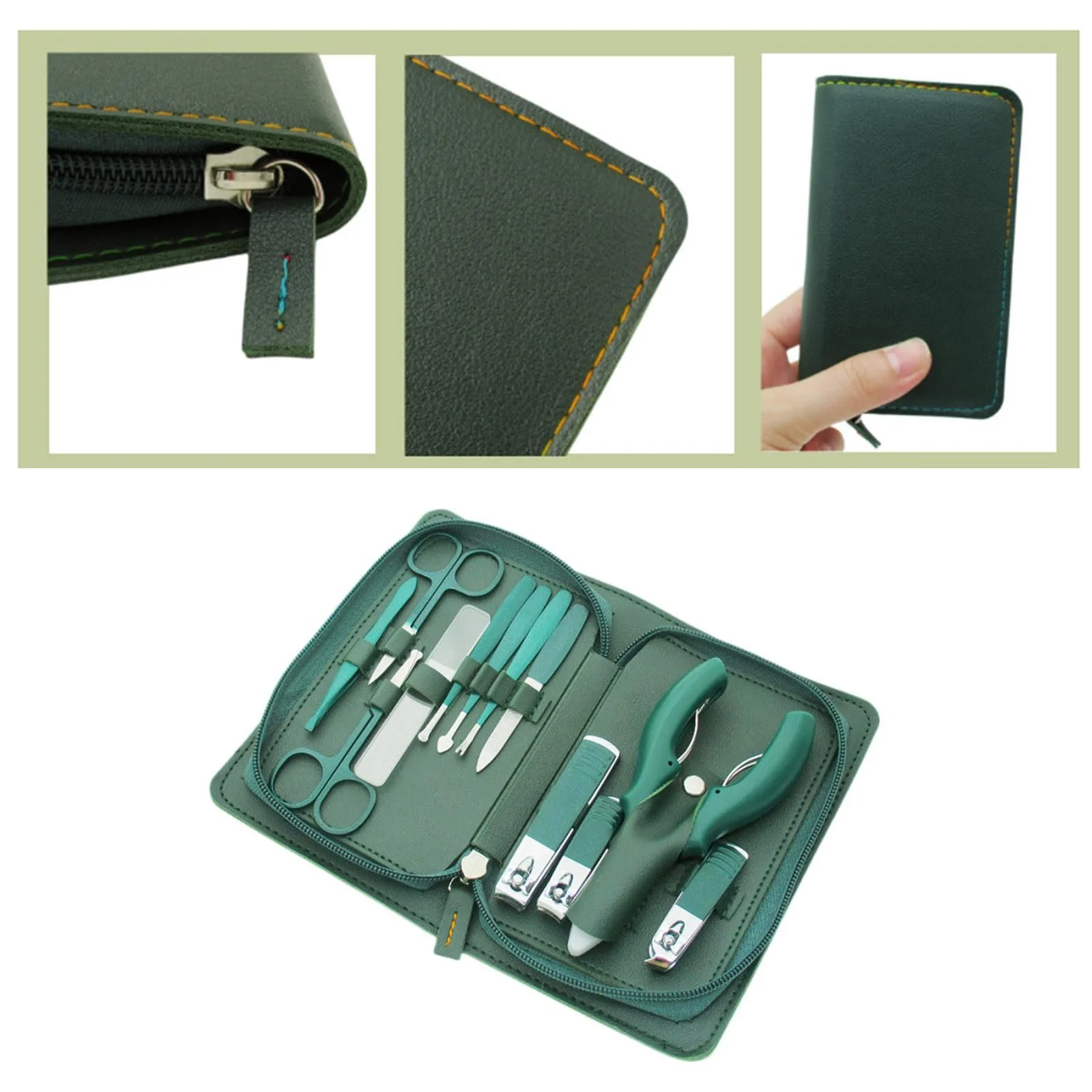 Маникюрный Набор Зеленый, фото №7
