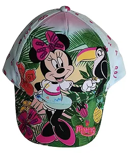 Кепка Disney Minnie Maus Джунгли с попугаем Голубая или Розовая - Фото 1