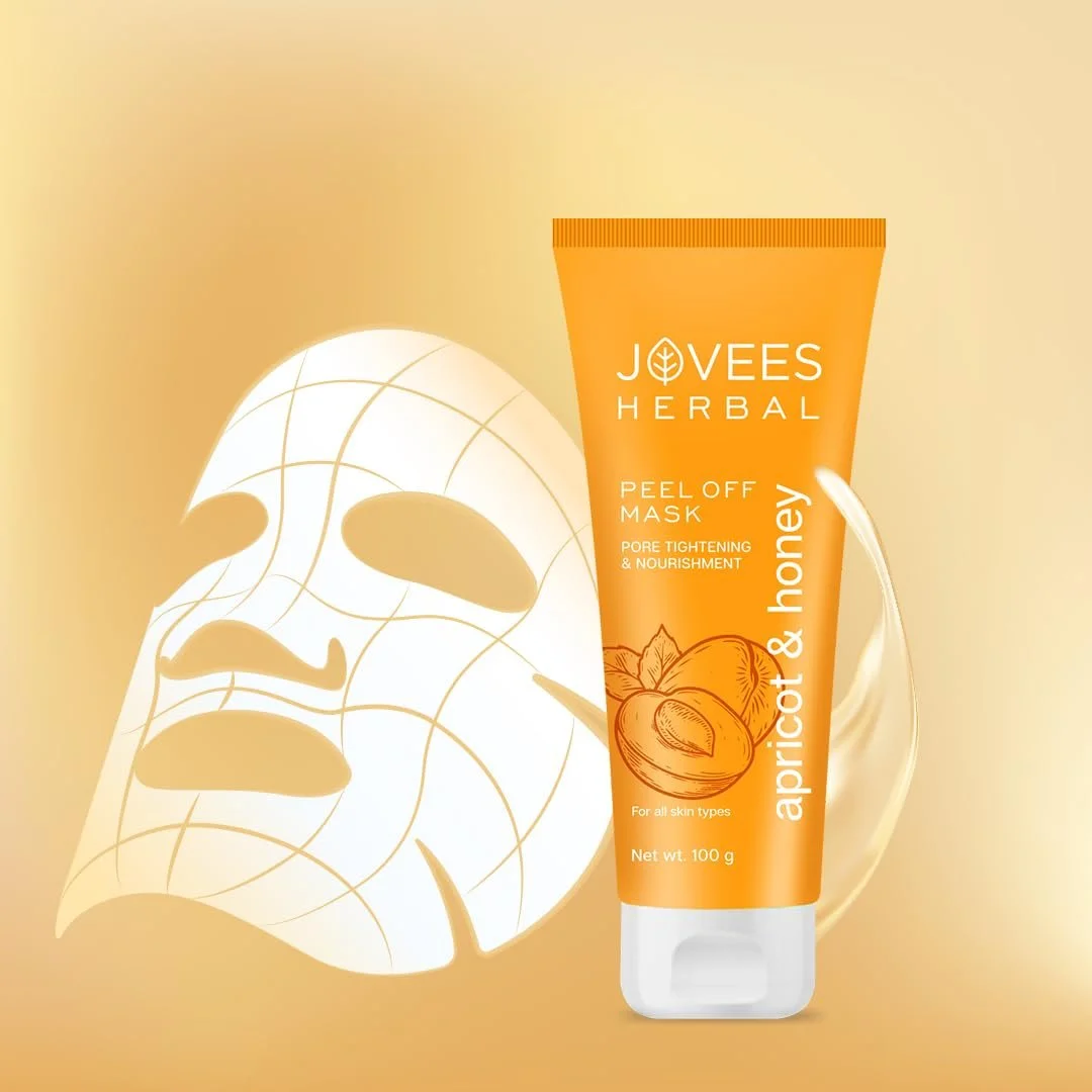 Маска для лица Jovees Apricot & Honey Peel Off 100г, фото №3