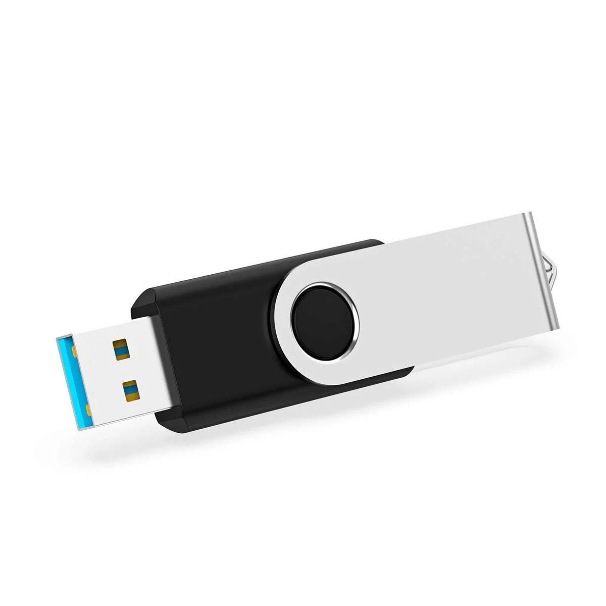 USB-флеш-накопичувач KOOTION 128 ГБ USB 3.0 Металевий Поворотний Чорний, фото №6 USB-флеш-накопичувач KOOTION 128 ГБ USB 3.0 Металевий Поворотний Чорний, фото №6