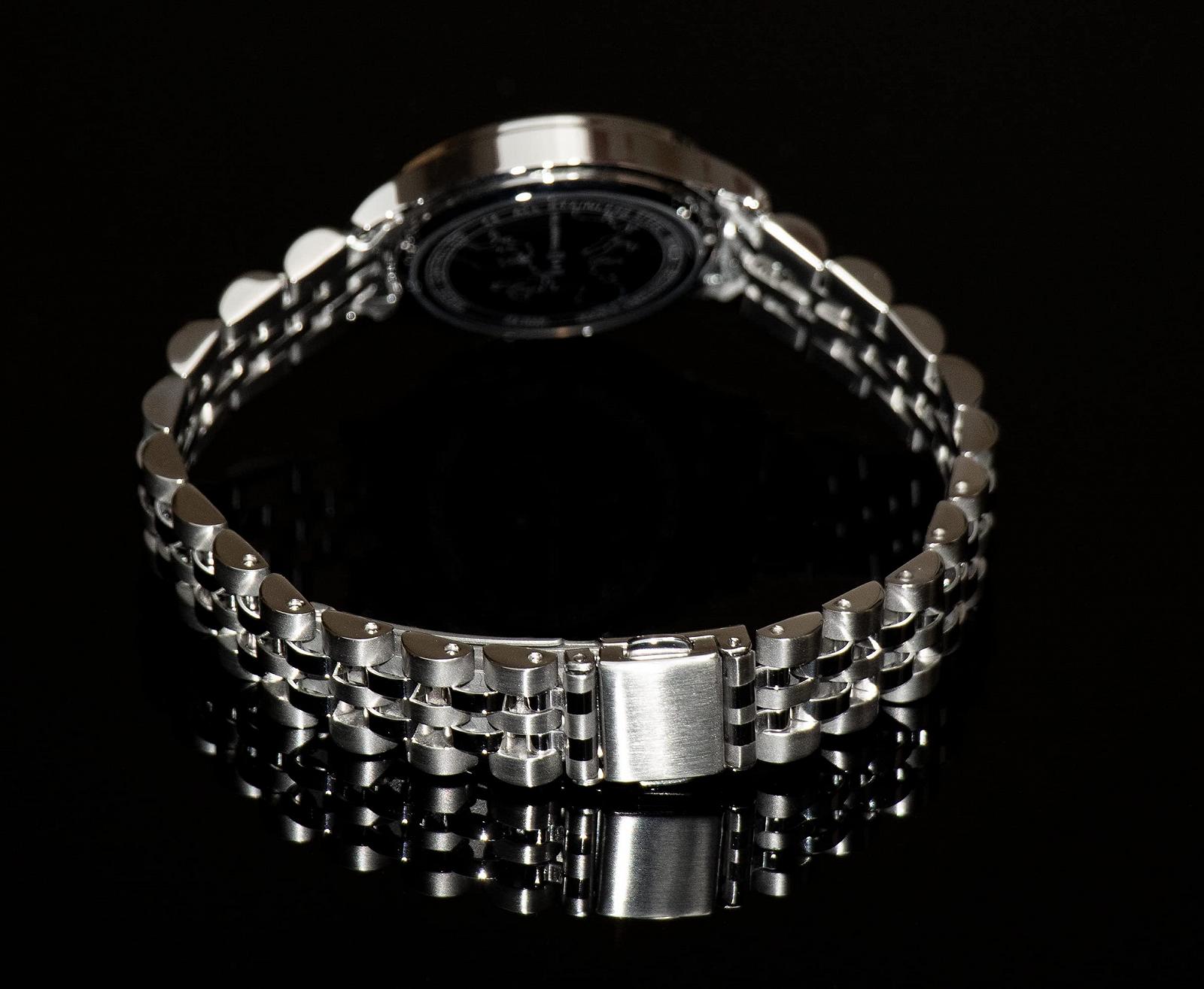 Женские радиоуправляемые часы MARQUIS Elegant Junghans movement серебристый, фото №2