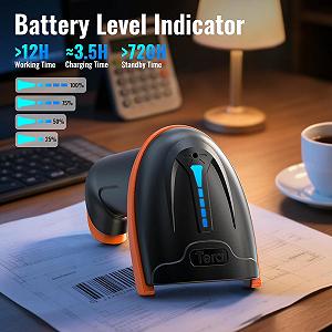 Сканер Tera D5100 Черный-оранжевый synthetic.ua - Фото 1