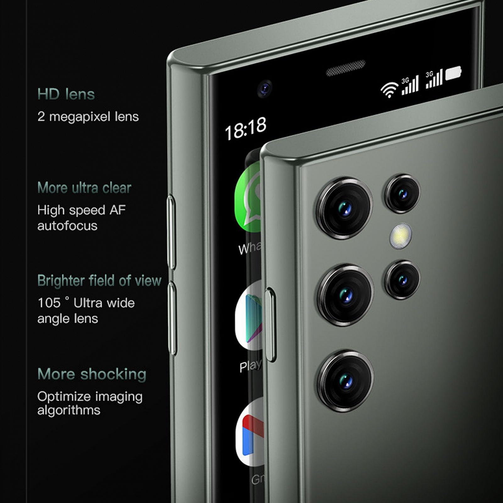 Смартфон Elprico S23 Pro 3,0 дюйма 2GB 16GB ROM 3G Чорно-зелений, фото №5